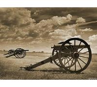 1000 Pieces Puzzle for Adults Civil War Cannon Gettysburg Battlefield Suitable for Those Who Like Challenging Family Leisure and Entertainment Toys