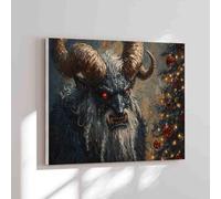 1000 Pieces Puzzle for Adults Krampus Horror Christmas Home Decoration for Puzzle Lovers