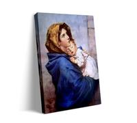 1000 Pieces Puzzle for Adults Madonna and Child Angels Playing Virgin Mary Holy Catholic Christianity Religion