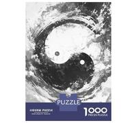1000 Pieces Puzzle for Adults, Veil of Shadows Yin Yang Artwork, Challenging Brain Teaser, Festive Season Fun, Pieces, 70x50cm/1000pcs