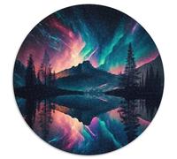 1000 Pieces Puzzle Gifts Alien Planet Landscape Cardboard Jigsaw Puzzles Suitable for Birthdays,Halloween,Thanksgiving,Easter (67.5x67.5cm)