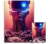 1000 Pieces Puzzle Gifts Almost Fully Cyborg Puzzles for Adults for Birthdays Holidays Best for Christmas 1000 PCS(75x50cm)