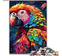 1000 Pieces Puzzle Gifts Art Parrot JigsawPuzzle 1000 Pieces for Adults for Teenagers Family Educational Games Home Decoration Gift (Size 50x75 cm)