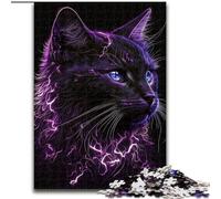 1000 Pieces Puzzle Gifts Artistic Feline Funk Jigsaw Puzzles for Adults 1000 for Birthdays, Holidays, And Special Occasions size 50x75cm