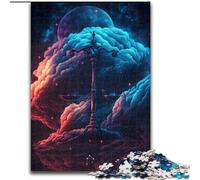 1000 Pieces Puzzle Gifts Balanced Cloud Libra Impossible Jigsaw Puzzles for Adults size 50x75cm Challenging Brain Teaser - Relaxing Toy for Teenagers