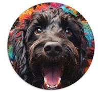 1000 Pieces Puzzle Gifts Cockapoo Cardboard Jigsaw Puzzles for Home Decor, Ideal Christmas & New Year Gift for Teenagers 67.5x67.5cm