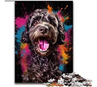 1000 Pieces Puzzle Gifts Cockapoo cardboard Jigsaw size 38x26cm Challenging Brain Teaser for Teenagers, Family Game Night Fun
