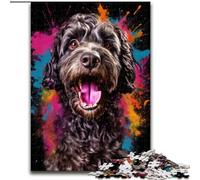 1000 Pieces Puzzle Gifts Cockapoo Difficult Puzzles for Adults size 26x38cm Perfect Home Or Office Decor, Ideal