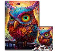 1000 Pieces Puzzle Gifts Color Bird Puzzles for Adults Relax & Challenge, Colorful Home Decor Art, for Friends 50x75CM/19.68x29.52inch