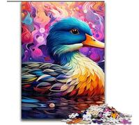 1000 Pieces Puzzle Gifts Colorful Duck Puzzles for Adults size 26x38cm Ideal for Family Fun, Relaxation