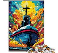 1000 Pieces Puzzle Gifts Colorful Submarine Jigsaw Puzzles for Adults 1000 Piece Perfect for Teenager & Families, Ideal (Szie 26x38cm)