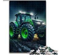 1000 Pieces Puzzle Gifts Colorful Tractor 1000 Piece Jigsaw Puzzle Family Interaction & Fun Gift, Vibrant Abstract Design (Size 26x38cm)