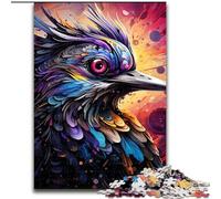 1000 Pieces Puzzle Gifts Colorful Woodpecker JigsawPuzzle 1000 Pieces for Adults for Teenagers Family Educational Games Home Decoration Gift (Size 26x38 cm)