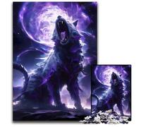 1000 Pieces Puzzle Gifts Creature Galaxy Cat Impossible Jigsaw Puzzles for Adults for Family And Friends Suitable for Ages 14 1000 PCS(38x26cm)