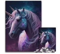 1000 Pieces Puzzle Gifts Cute Pony Difficult Puzzles for Adults Brain Teaser, Adult Game, Family Interactive Activity 26X38CM/10.23x14.96inch