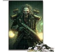 1000 Pieces Puzzle Gifts Dead Army Zombie Soldier Wooden Jigsaw Puzzles for Adults size 50x75cm Home Activity for Holidays, Birthdays, And Family Game Nights
