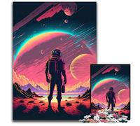 1000 Pieces Puzzle Gifts Discovering New Worlds cardboard Puzzles Challenging Brain Teaser - Relaxing Toy for Teenagers 26X38CM/10.23x14.96inch