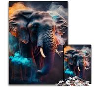 1000 Pieces Puzzle Gifts Elephant Nebula Impossible Jigsaw Puzzles for Adults for Holidays, Birthdays, And Family Game Nights 50x75CM/19.68x29.52inch
