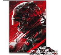 1000 Pieces Puzzle Gifts F1 Racing Driver Impossible Jigsaw Puzzles for Adults Ideal DIY Decor & Brain Teaser Gift (size50x75cm)