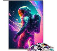 1000 Pieces Puzzle Gifts Fantasy Astronaut Impossible Jigsaw Puzzles for Adults for Teenagers, Couples, And Friends for Birthdays, Christmas size 50x75cm