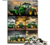 1000 Pieces Puzzle Gifts Farm Implement Tractor Impossible Jigsaw Puzzles for Adults Ideal DIY Decor & Brain Teaser Gift (size 26x38cm)