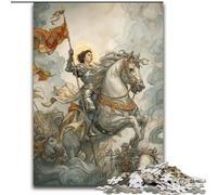1000 Pieces Puzzle Gifts Female Warrior cardboard Jigsaw Puzzles for Adults 26X38CM Ideal for Lover, Perfect Christmas, New Year, Valentine's Gift
