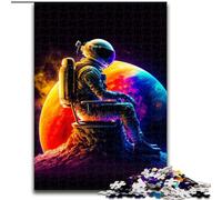 1000 Pieces Puzzle Gifts Galaxy Thinker Jigsaw Puzzles for Adults 1000 Idea, Humorous Artwork, Detailed Artwork (Size 26x38cm)