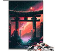 1000 Pieces Puzzle Gifts Gate to The Beyond 1000 Piece Puzzle Challenging DIY Brain Teaser, Interactive Family Game size : 50x75cm