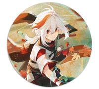 1000 Pieces Puzzle Gifts Genshin Impact Kaedehara Kazuha Round Jigsaw Puzzle 1000 Pieces DIY Art Decor, 67.5x67.5cm