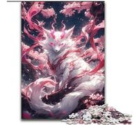 1000 Pieces Puzzle Gifts God of Foxes Impossible Jigsaw Puzzles for Adults size 50x75cm Challenging Brain Teaser - Relaxing Toy for Teenagers