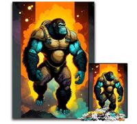 1000 Pieces Puzzle Gifts Gorilla InnocentDifficult Puzazles for Adults for Home DecorHoliday Fun 1000 PCS(75x50cm)