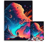 1000 Pieces Puzzle Gifts Last Man Puzzles for Adults Relax & Challenge, Colorful Home Decor Art, for Friends 26X38CM/10.23x14.96inch