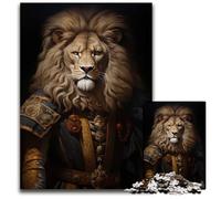 1000 Pieces Puzzle Gifts Lion King Painting StyleImpossible Jigsaw Puzzles for Adults for Teenagers Couples And Friends for Birthdays Christmas 1000 PCS(38x26cm)