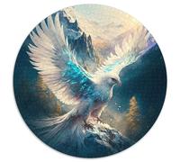 1000 Pieces Puzzle Gifts Magic Mountain Hawk Impossible Jigsaw Puzzles for Adults Ideal Holiday Or Birthday Gift,Party Game Toy (Size 67.5x67.5cm)