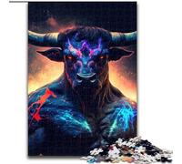1000 Pieces Puzzle Gifts Mutant Cow Jigsaw Puzzles Perfect for Teenagers & Family Fun, for Birthdays (Size 50x75cm)