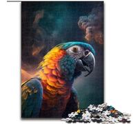 1000 Pieces Puzzle Gifts Parrot Nebula Puzzles for Adults size 26x38cm Ideal for Family Fun, Relaxation