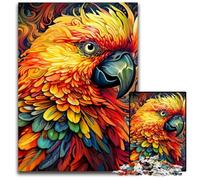 1000 Pieces Puzzle Gifts Parrot Puzzles for Adults Relax & Challenge, Colorful Home Decor Art, for Friends 50x75CM/19.68x29.52inch
