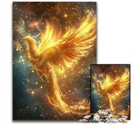 1000 Pieces Puzzle Gifts Phoenix Legendary Creature Jigsaw Puzzles for Adults for Teenagers Family Fun DIY Brain Teaser Game Gift 1000 PCS(38x26cm)