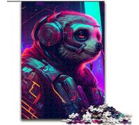 1000 Pieces Puzzle Gifts Sloth Wooden Jigsaw size 50x75cm Challenging Brain Teaser for Teenagers, Family Game Night Fun