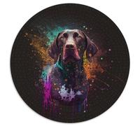 1000 Pieces Puzzle Gifts Spirit Dog Impossible Jigsaw Puzzles for Adults Ideal Holiday Or Birthday Gift,Party Game Toy (67.5x67.5cm)