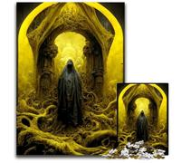 1000 Pieces Puzzle Gifts The Phantom of Truth Wooden Jigsaw Brain Challenge for Teenagers Home Decor 1000 PCS(75x50cm)