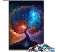 1000 Pieces Puzzle Gifts Tree of Wisdom 1000-Piece Jigsaw Puzzle Impossible Hard Challenge Toy for Teenagers Size 50X75CM