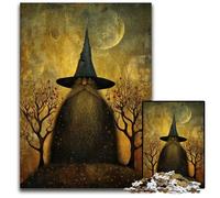 1000 Pieces Puzzle Gifts Whimsical Forest WizardImpossible Jigsaw Puzzles for Adults for Teenagers Couples And Friends for Birthdays Christmas 1000 PCS(38x26cm)