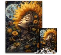 1000 Pieces Puzzle Gifts Women Cosmic Nature Wooden Jigsaw Ideal for Lover Perfect Christmas New Year Valentine's Gift 1000 PCS(75x50cm)