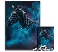 1000 Pieces Puzzle Gifts Zebra Nebula Difficult Puzzles for Adults for Birthdays And Holidays 26X38CM/10.23x14.96inch