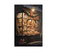 1000 Pieces Puzzle - Holiday Bakery - French Bread Shop Jigsaw Puzzle. Fun, Relaxing For One Or A Group. Fun Activity For Families Or Hospital Patients