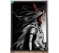 1000 Pieces Puzzle Princess Mononoke Art Poster Japan Anime Paper for Adults Kids Games Educational Toy 52x38cm