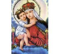 1000 Pieces Puzzle - The Madonna Painting - Stress Relief Games For Family - Adults Challenge Toys - Wall Decor Gifts Zx102Ap