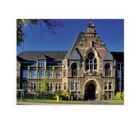 1000 Pieces Puzzle，The Old Grammar School in Euskirchen，Jigsaw for Adults Family Game（75x50cm）-BD35