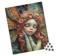 1000 Pieces Puzzle - Tranquility-Forest Fairy Jigsaw. Beautiful Enchanted Fairytale Puzzle. Unique Birthday Gift. Tech-Free Activity Great For Hospital Patients
